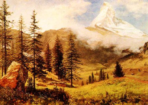 Albert Bierstadt The Matterhorn China oil painting art